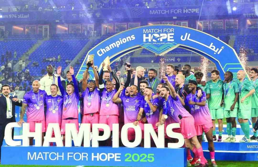 Thrilling Match for Hope 2025 raises QR40mn for education initiatives